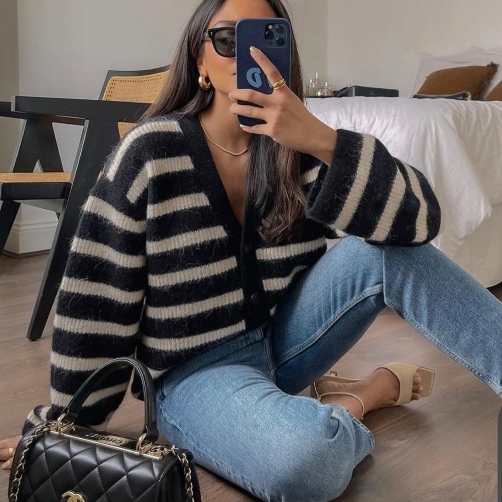 Wool Knit Cardigan